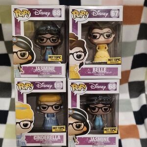 FUNKO POP *HoT ToPiC* Exclusive Disney Princesses 3 to choose from NEW